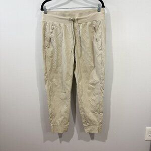 Athleta Trekkie North Jogger Pants Khaki Tan Size 10